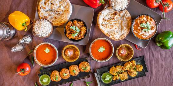 Autentická India: 4-chodové menu v reštaurácii Masala Darbar (bez rezervácie)/Bratislava - Staré Mesto
