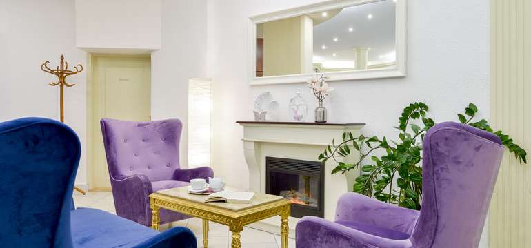 Reprezentativní prostředí čtyřhvězdičkového hotelu