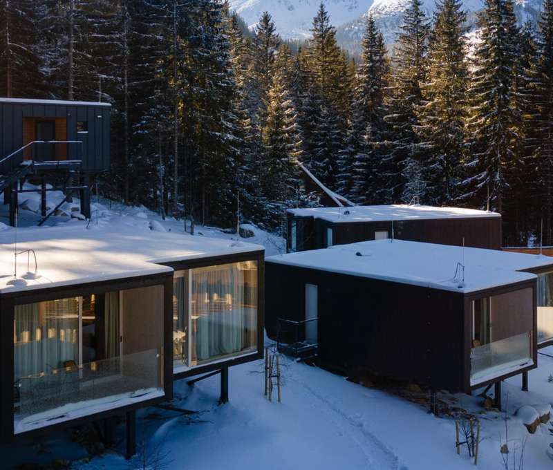 Björnson Tree Houses Jasná uprostred lesa pod Chopkom