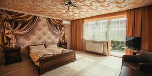 Izba s balkónom na 1. poschodí v penzióne Iveta v Radave blízko Podhájskej