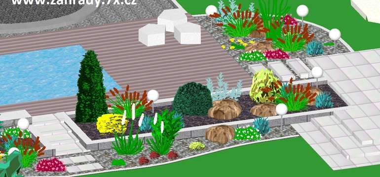 Vizualizácie vám záhradný architekt pošle na e-mail do 30 kalendárnych dní