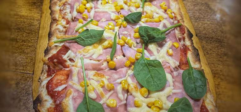 Rímska pizza - Šunková