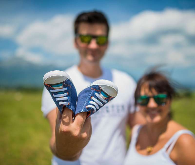 Tehotenské párové fotenie 
