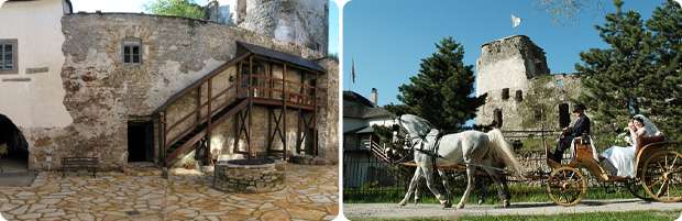 Prostredie kaštieľa Chateau Grand Castle