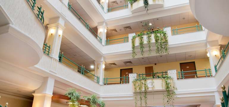 Štvorhviezdičkový family friendly hotel Palace**** na pešej zóne Hévízu