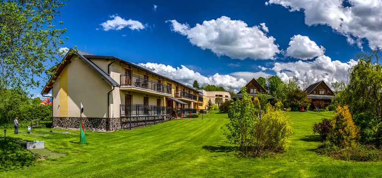 Sojka Resort so stravou a wellness v krásnom prostredí Liptova