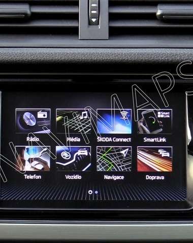 SD karty s mapami pre automobily rôznych značiek
