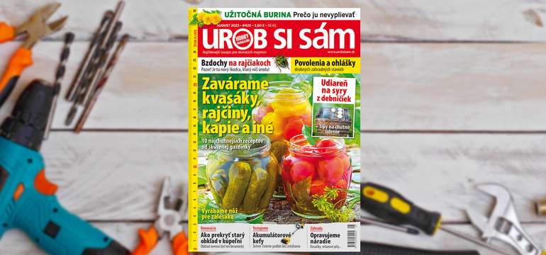 Ročné predplatné časopisu Urob si sám - nový impulz pre každé tvorivé „ja"