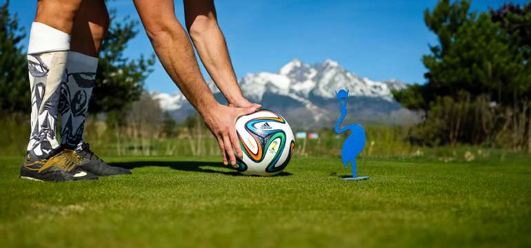 FootGolf na ihrisku Black Stork v Tatrách