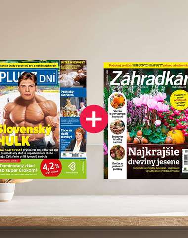 Ročné predplatné balík Plus 7 dní + Záhradkár