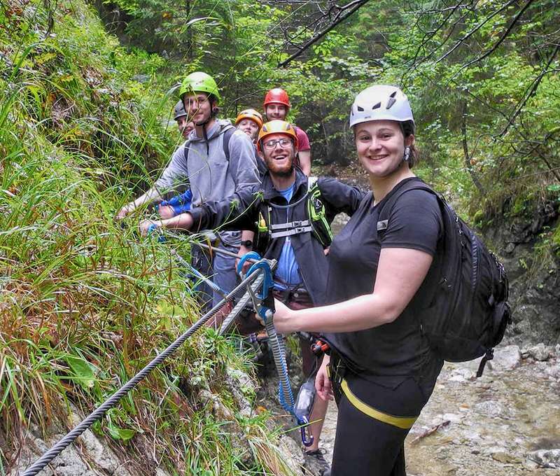 Ferrata vedie nádhernou prírodou Slovenského raja
