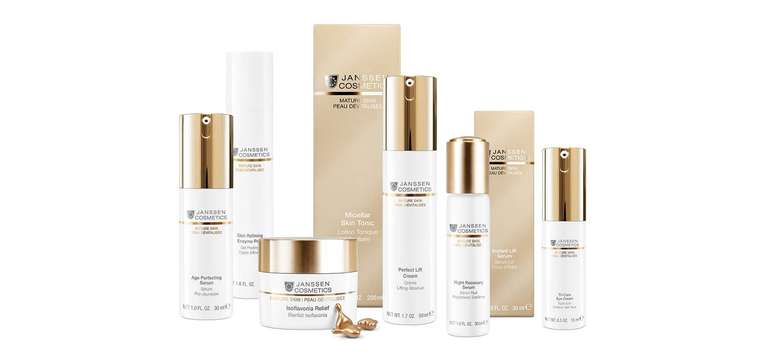  Pri ošetrení sú používané kozmeceutiká Janssen Cosmetics 