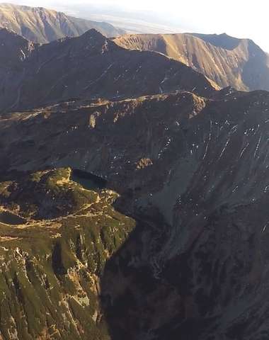 Výhľad počas letu