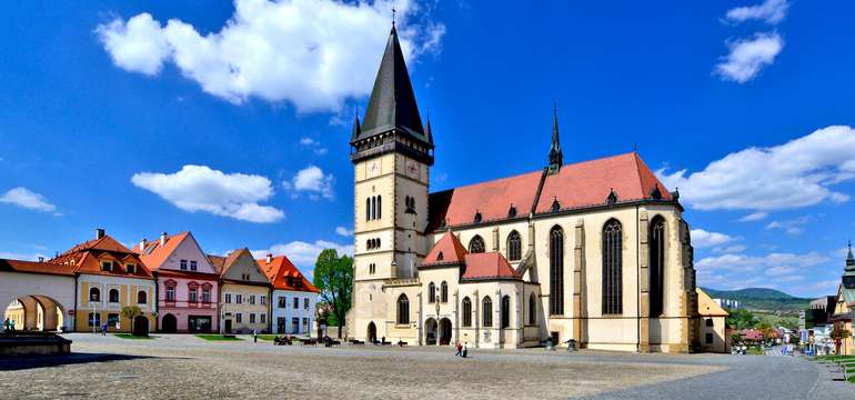 Bardejov - historické mesto zapísané do zoznamu UNESCO leží 5 km od kúpeľov
