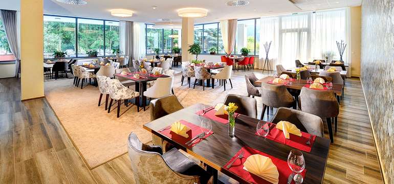 Hotel PARK **** má útulnú reštauráciu