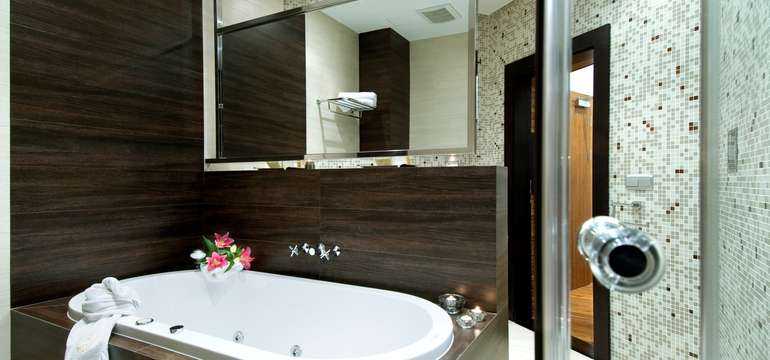 Kúpeľňa je súčasťou apartmánu