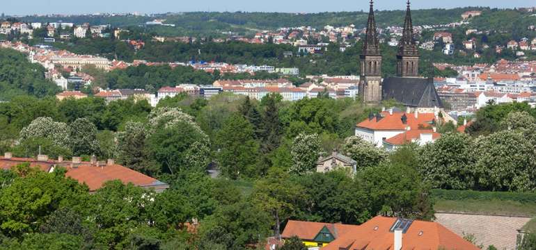Takéto výhľady na Prahu si užijete priamo z okien hotelových izieb