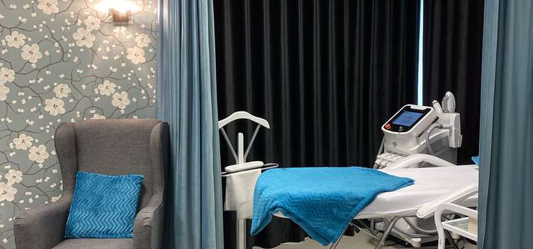 Priestory salónu Esthetic Beauty Laser Cosmetology v Banskej Bystrici