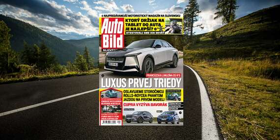 BLACK FRIDAY: Ročné predplatné mesačníka AUTO BILD SLOVENSKO/Slovensko
