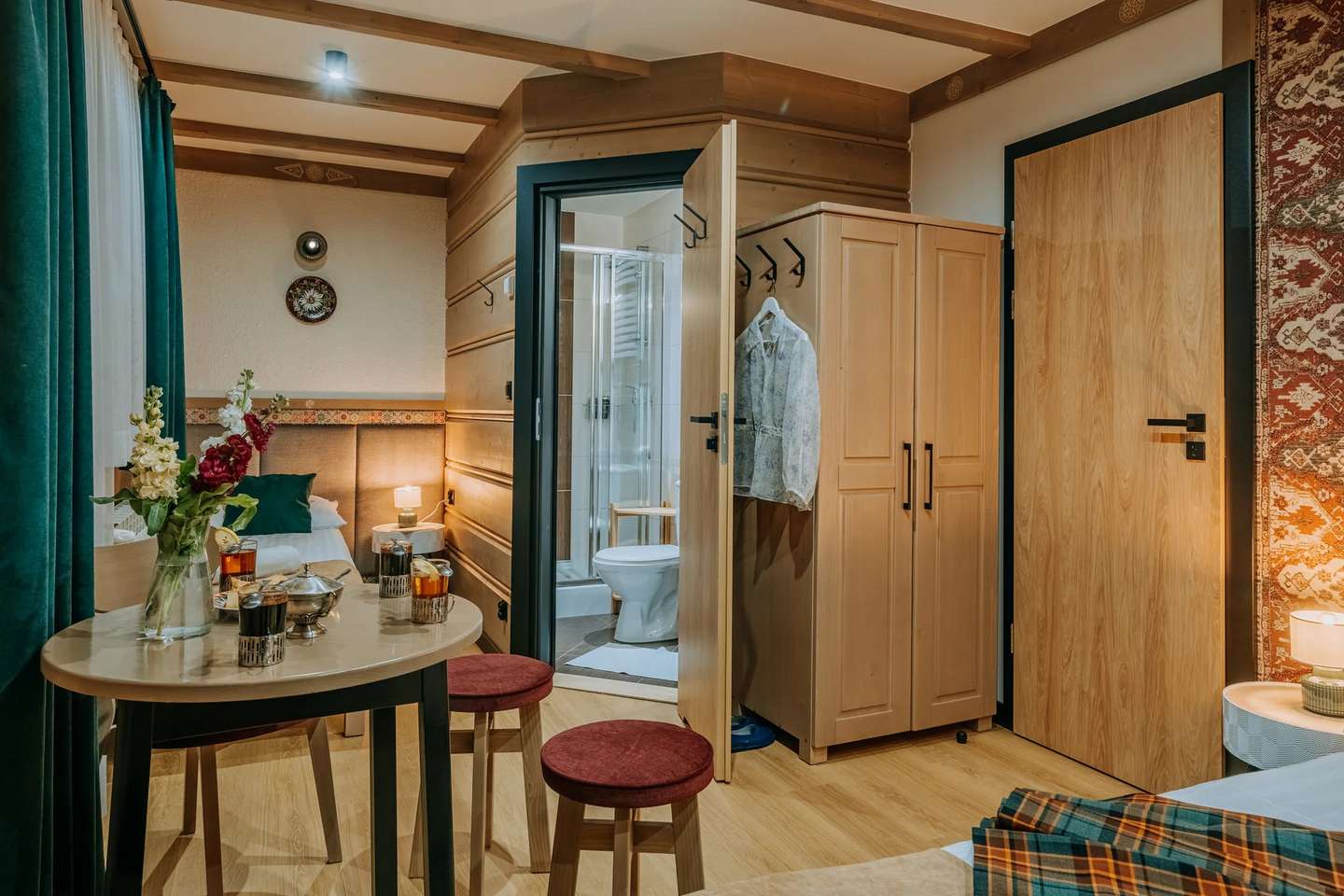 Willa u Gałów v horskej obci Poronin v poľských Tatrách - viaceré termálne kúpaliská v okolí