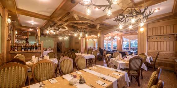 Gurmánska poľovnícka večera pre dvoch v hoteli Diana*** v Malej Fatre/Žilina - Stráža - Malá Fatra