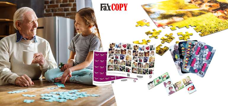Hracie karty, pexeso, domino, puzzle s vlastnými fotografiami