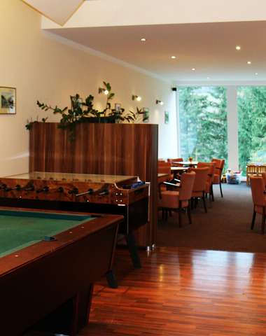 V hoteli Holiday Park Orava*** si môžete zahrať aj biliard