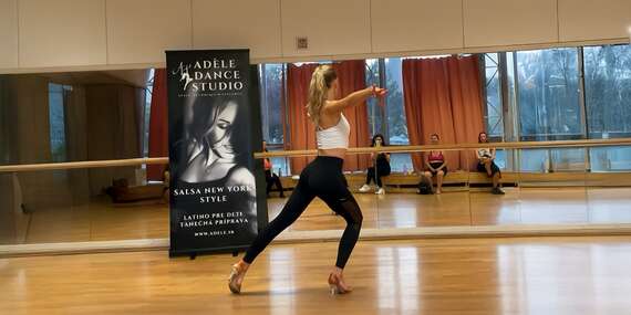 EXTRA CENY: Objavte svoju ženskosť v rytme salsy - Salsa Ladystyling v Adele Dance Studio/Bratislava