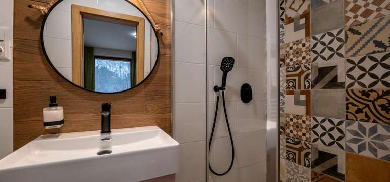 Apartmán Dovalovec u Liptovského Hrádku - koupelna