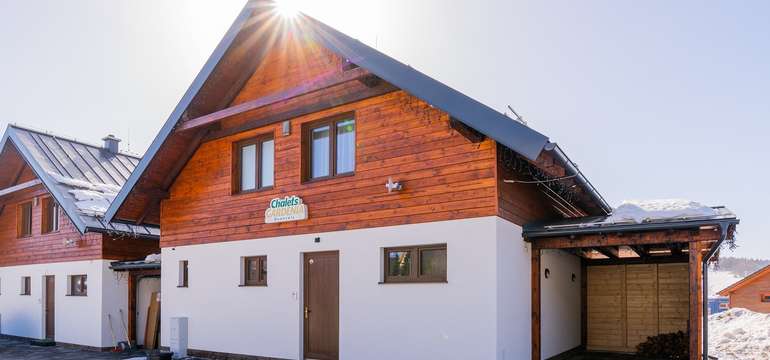 Chaletový apartmán Gardenia situovaný v absolútnom centre strediska PARK SNOW Donovaly