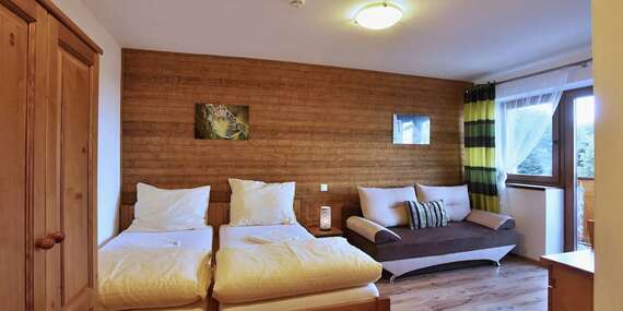 Penzion Guldiner*** s polopenzí a wellness na hřebeni Kremnických vrchů/Slovensko - Skalka pri Kremnici