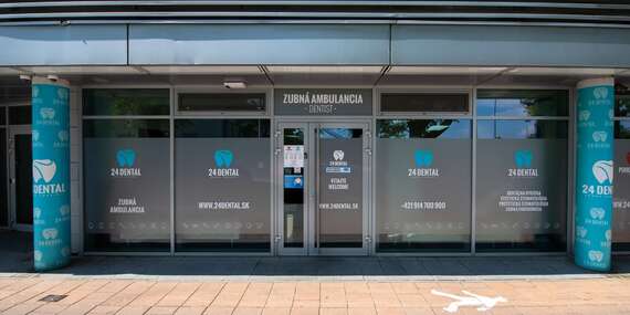 Profesionálna dentálna hygiena, bielenie zubov a ozónoterapia v 24 DENTAL - zubná pohotovosť III.veže/Bratislava - Nové mesto
