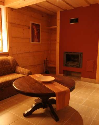 Apartmánový dom - obývacia izba