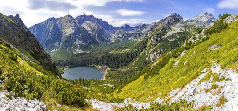 Penzion Snežienka se snídaní v centru Tatranské Lomnice