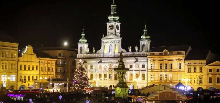 Vianočné trhy v Českých Budějoviciach