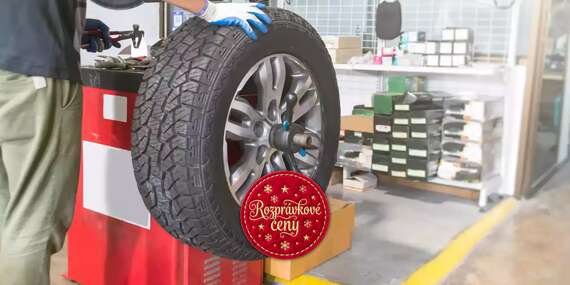 EXTRA CENY: Prezutie a vyváženie pneumatík pre osobné automobily alebo dodávky + kontrola vozidla v Garage Point / Bratislava - Nové Mesto