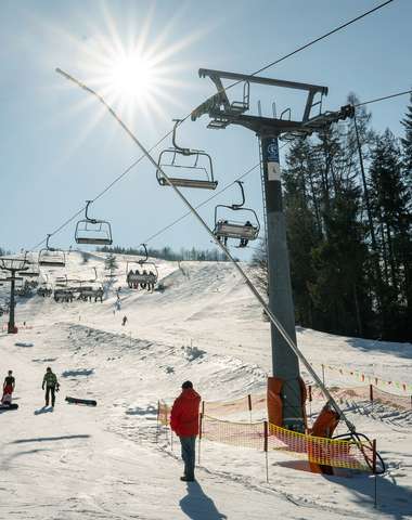 Lyžiarske stredisko Vrátna Malá Fatra je výnimočné svojou polohou