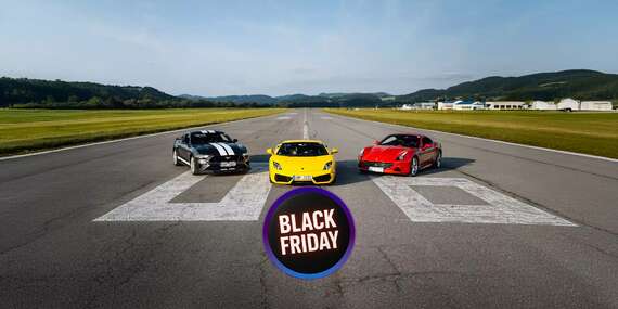 BLACK FRIDAY: Jazda na letisku na najlepších športových autách na Slovensku so SportDrive - ako jazdec či spolujazdec/Letisko Nitra, Senica, Žilina, Svidník