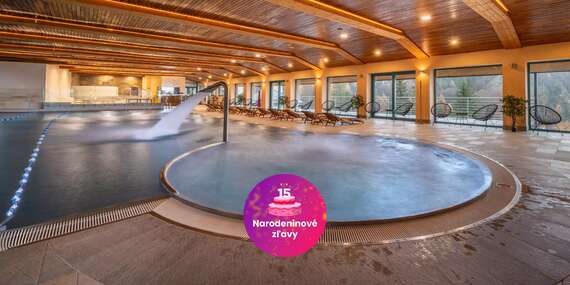 NARODENINY: Luxusný raj v srdci Bielych Karpát: Wellness hotel Jason**** s neobmedzeným wellness, stravou a masážou/Považie – Biele Karpaty – Vršatské Podhradie