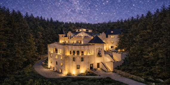 Romantika na jedinečnom Zámočku Mraznica v Prievidzi s wellness/Prievidza