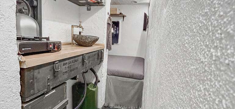 Bunker B - kuchyňa
