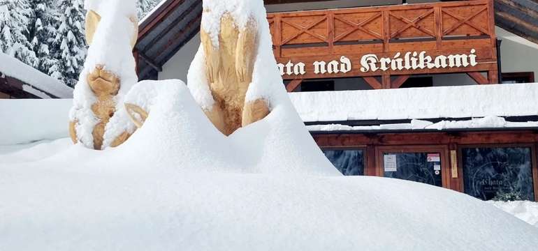 Chata nad Králikami v prekrásnom horskom prostredí