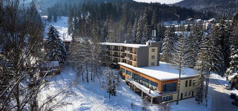 Hotel Hrabovo** v Hrabovskej doline