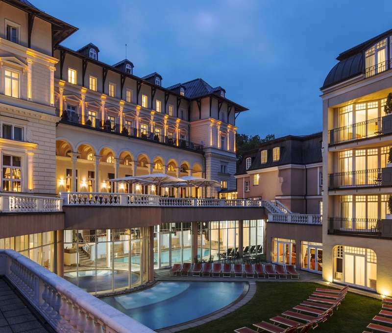 Falkensteiner Hotel Grand Medspa Marienbad**** bol postavený v secesnom štýle
