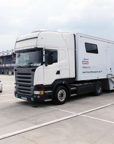 Šoférovanie ťahača Scania R420 Topline bez návesu