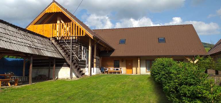 Chata Čučoriedka v tichom prostredí Telgártu pod Kráľovou hoľou