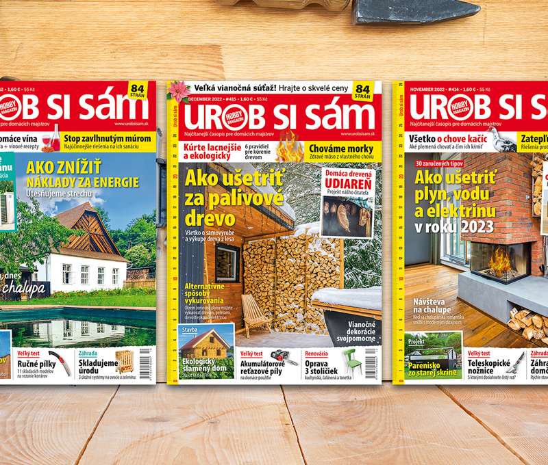 Ročné predplatné časopisu Urob si sám - nový impulz pre každé tvorivé „ja"
