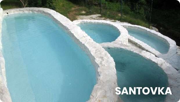 Pammukale v Santovke