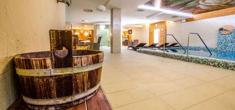 Relax v modernom wellness centre Štiavničky Sauna so špeciálnou ruskou saunou