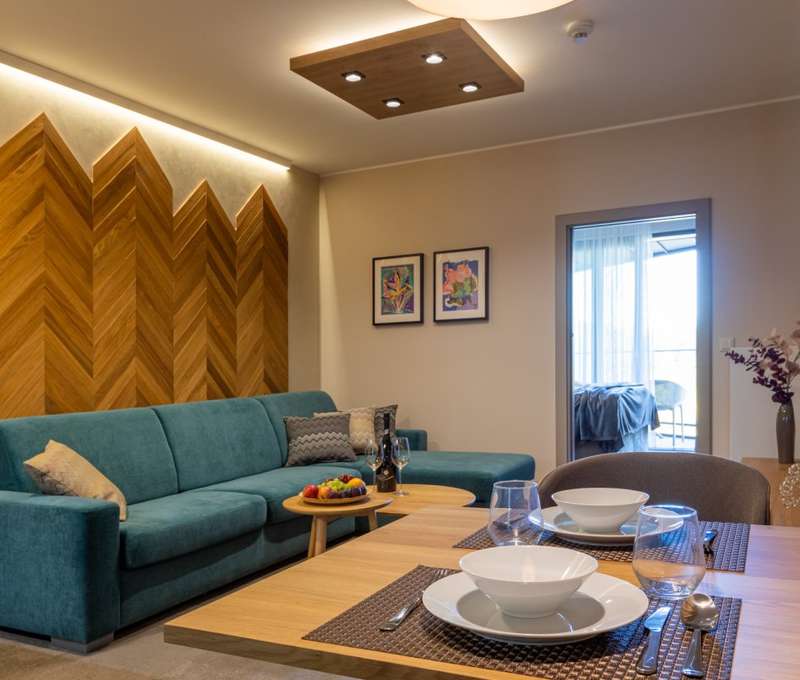 Ubytování ve stylovém jednoložnicovém apartmánu